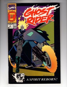 Ghost Rider #1  (1990)  VF+  / EBI#3