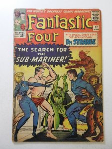 Fantastic Four #27 (1964) GD/VG Condition 1 in spine split