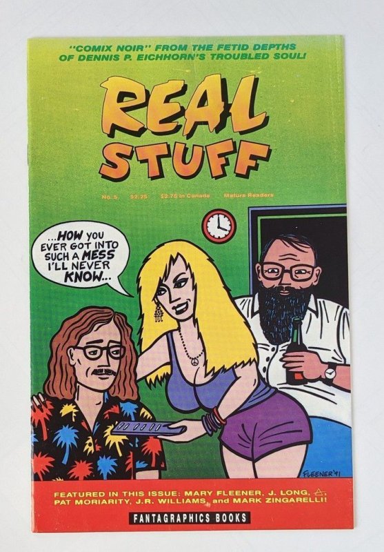 Real Stuff #5 (1992)  VG-FN  Dennis Eichhorn