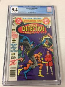 Detective Comics 485 Cgc 9.4 White Pages 