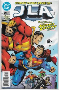 JLA    vol. 1   # 29 GD/VG JSA (Crisis Times Five 2)
