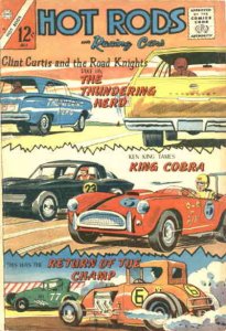 Hot Rods and Racing Cars #74 VF ; Charlton