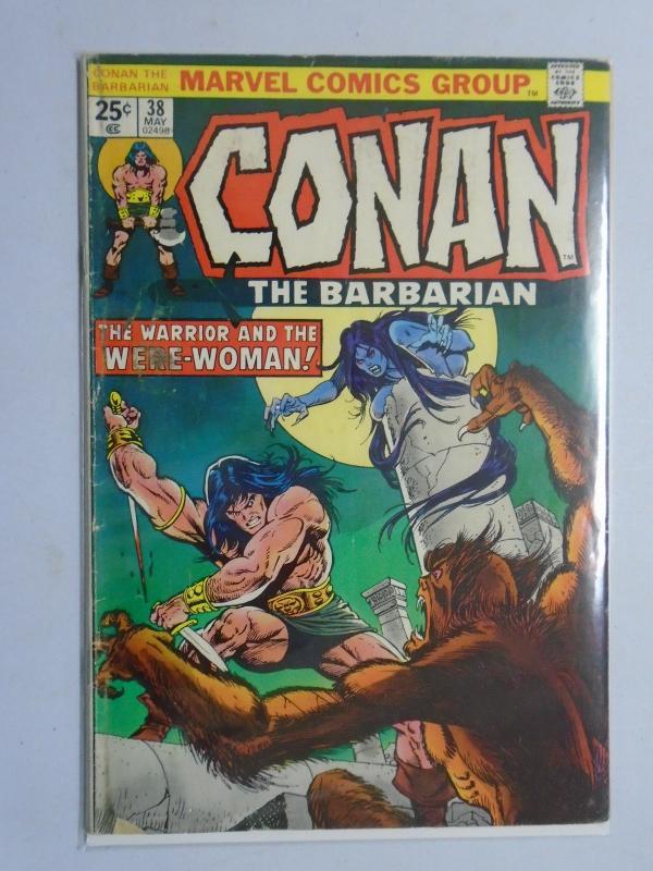 Conan the Barbarian (Marvel) #38, 3.5 (1974)