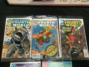 5PC JACK KIRBY LOT (VG+) FOURTH WORLD, NEW GODS!! 1998