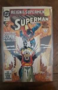 Superman #80 Direct Edition (1993) Cyborg Superman 