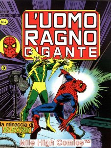 L'UOMO RAGNO GIGANTE ITALIAN MAGAZINE (SPIDER-MAN) (1976 Series) #4 Near Mint