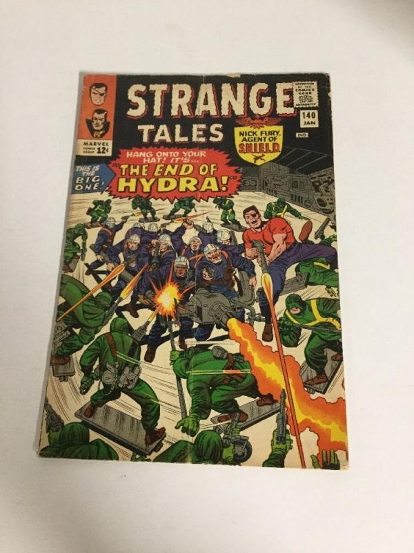 Strange Tales 140 Gd+ Good+ 2.5