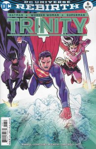 Trinity (2nd Series) #6 VF/NM ; DC | Rebirth Batman Wonder Woman Superman