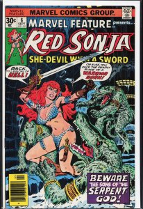 Marvel Feature #6 (1976) Red Sonja