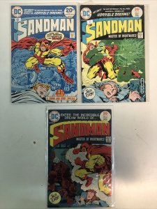 The Sandman (1974) # 1-2-3 (VF) DC Comics Jack Kirby & Joe Simon