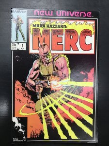 Mark Hazzard: Merc #1 (1986)vf