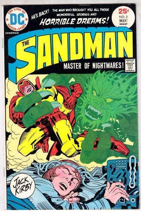 Sandman 2 strict VF/NM+ 1975 Jack Kirby High-Grade Wythville Books @ Kermitspad!