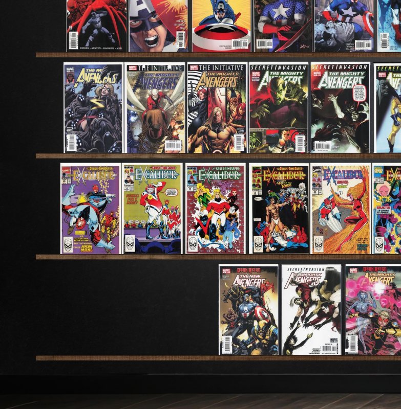 Huge Lot 140+ Comics with The Mighty Avengers, Captain America & More!