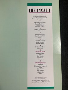 1988 THE INCAL Volume 1 by Moebius SC FN 6.0 Epic Comics