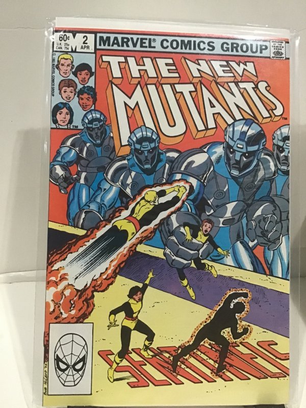 The New Mutants #2 Direct Edition (1983)  Comic Books - Bronze Age,  Marvel, Superhero / HipComic