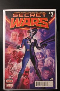 Secret Wars #3 Second Printing Variant - Alex Ross (2015)