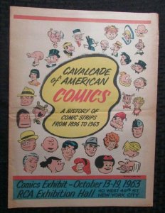 1965 CAVALCADE OF AMERICAN COMICS 1st Ed. VG+ 4.5 Peanuts Mandrake 16pgs