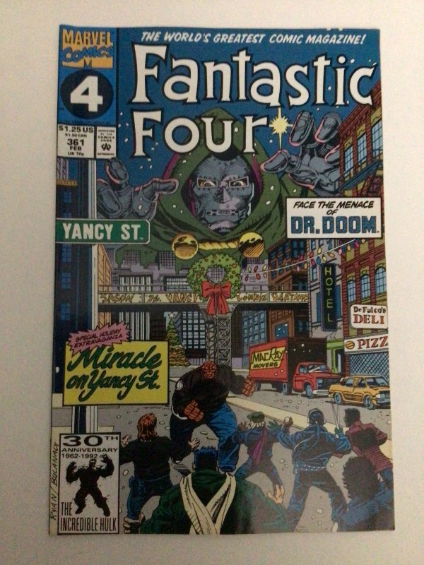 Fantastic Four #361 Direct Edition (1992)