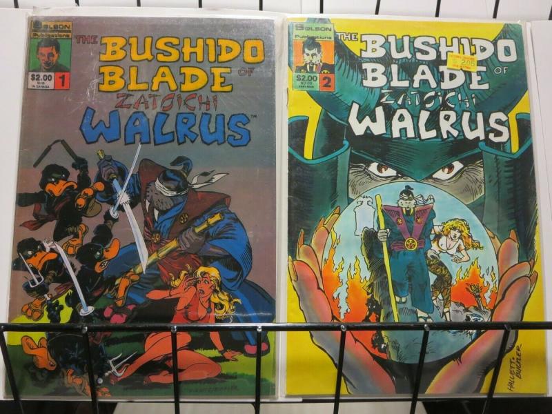 BUSHIDO BLADE OF ZATOICHI WALRUS 1-2  complete story