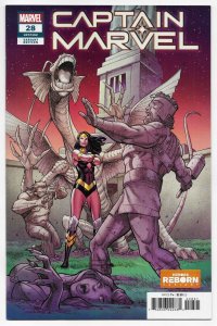 Captain Marvel #28 Pacheco Reborn Varaint (Marvel, 2021) NM