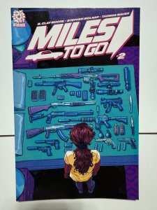 Miles To Go # 2 NM Haun 2020 Incentive Variant Aftershock Comic Book 8 J400