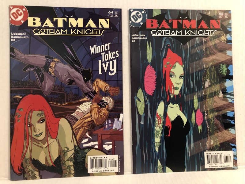 Batman Gotham Knights #62 - 66, 68 & 69    Lot Of 7