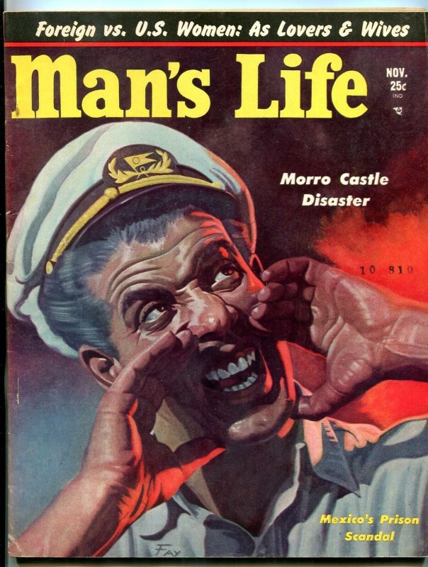 Man's Life Magazine November 1953-MEXICAN PRISONS-COCO PLANT/DRUGS-WW2 FN