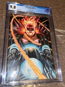 Cosmic Ghost Rider 1 (2018), Mark Brooks Virgin 1:100 Variant, CGC Graded 9.8