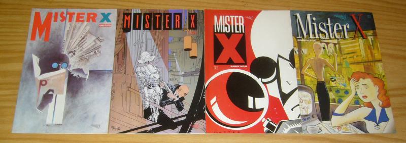 Mister X #1-14 VF/NM complete series - vortex comics - dean motter - seth set