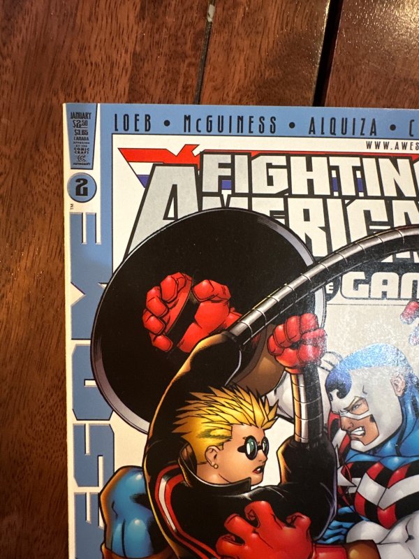 Fighting American: Rules of the Game #2 Cover A (1998)