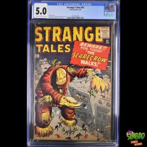 Strange Tales #81 CGC 5.0 Jack Kirby & Dick Ayers cover & art