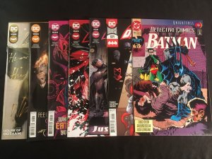 DETECTIVE COMICS #665, 1029, 1041, 1043, 1044, 1053, 1058 VFNM Condition