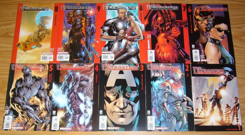 the Ultimates #1-13 + 2 #1-13 + 3 #1-5 VF/NM complete series + annual #1-2 set