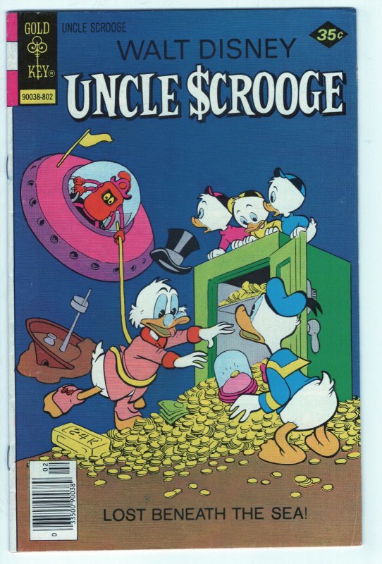 UNCLE SCROOGE #149 - 4.5 - WP  - Disney - Barks - Reprints Story From #46