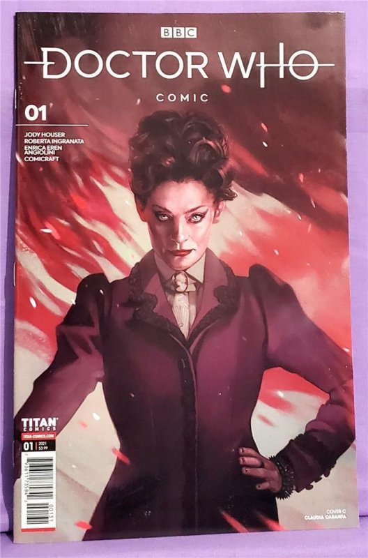 Doctor Who MISSY #1 - 4 Claudia Caranfa Connecting Cover C Set (Titan, 2021)! 793611735842