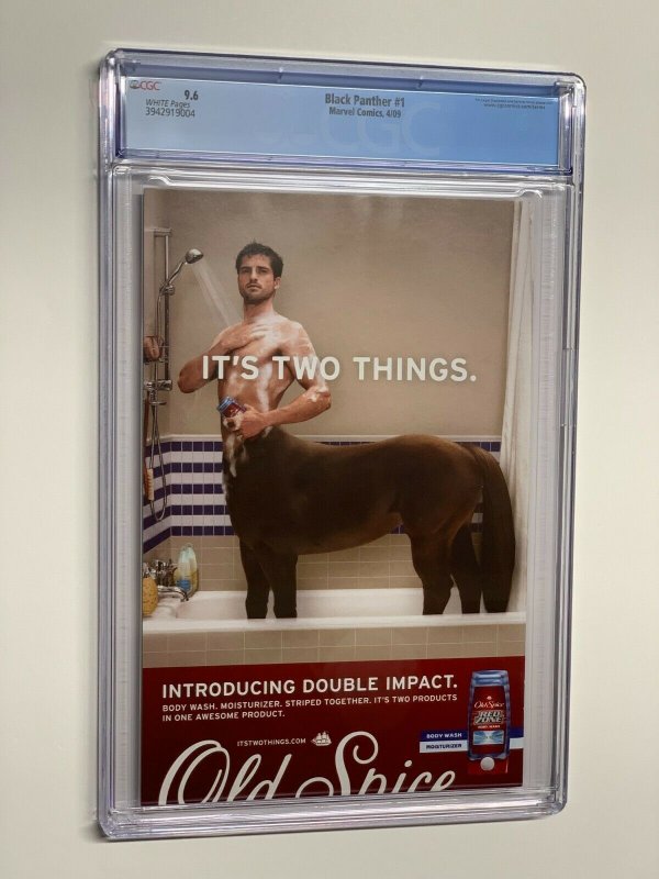 Black Panther 1 CGC 9.6 White Pages Marvel