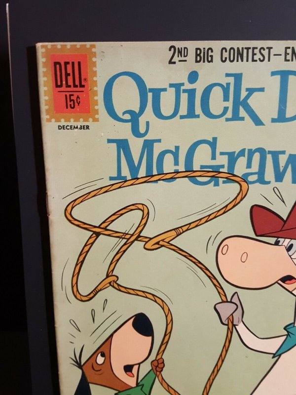 QUICK DRAW MCGRAW #8 (Hanna-Barbera Western Star, Augie Doggie) Dell 1961 Comic