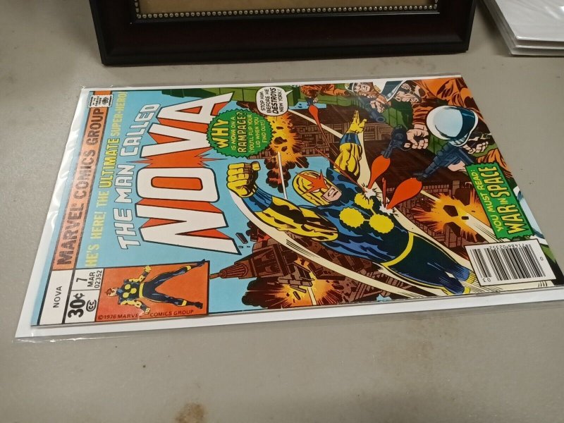 The Man Called Nova #7 VF+ March 1976 Marvel Comics Vintage  P03