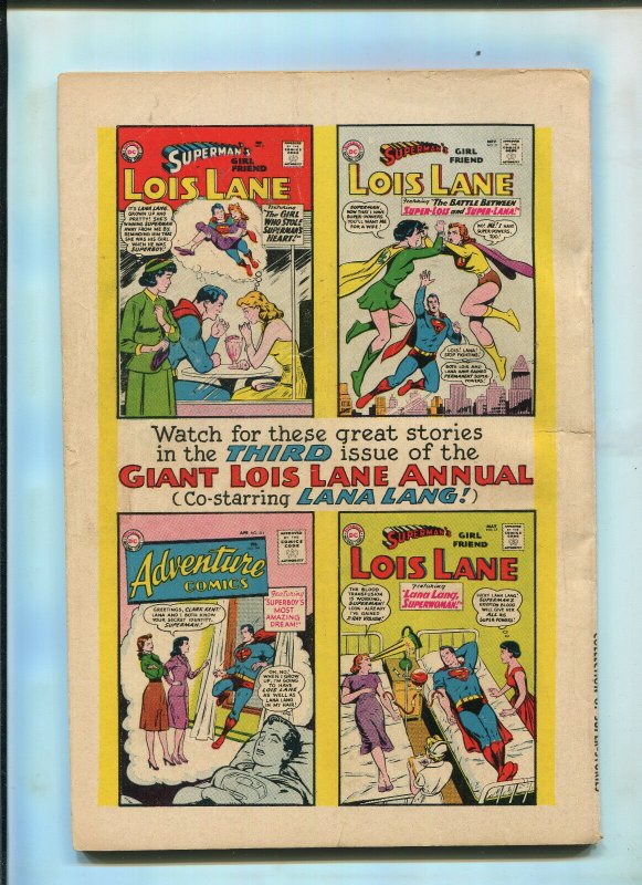 SUPERMAN ANNUAL #1 (6.0) KEY ISSUE!