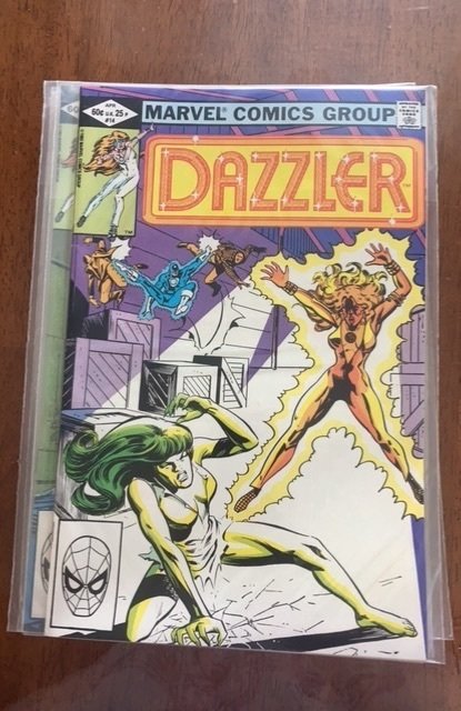 Dazzler mixed lot # 1,2, 4,5, 6,7, 8,9, 10, 12,13, 14,15, 16, 18, 21 (16 books)