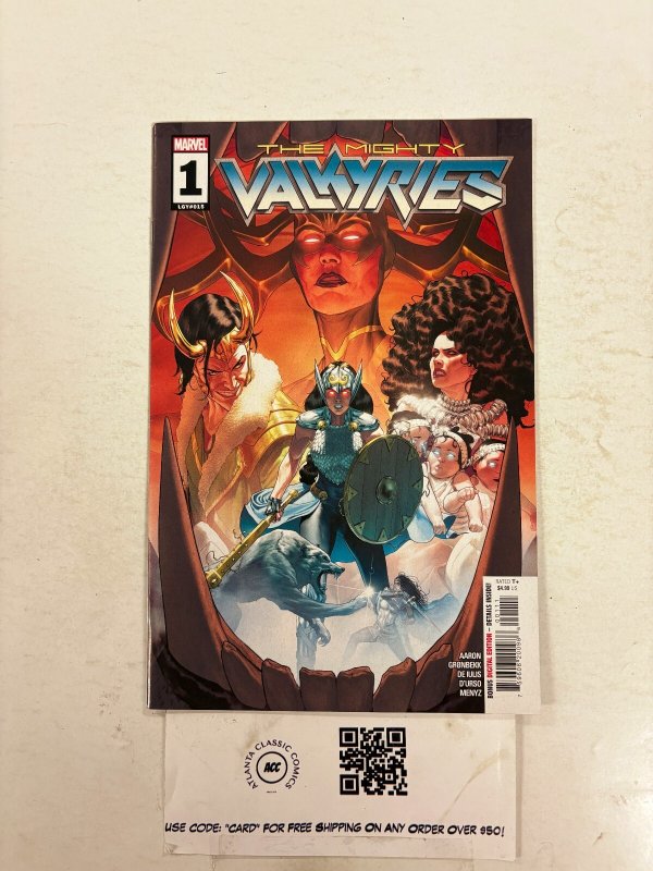 The Mighty Valkyries #1 NM Marvel Comic Books Loki Jane Foster Hela 25 HH87