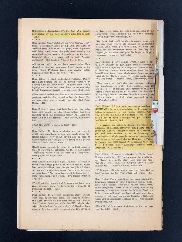 Superman's Girl Friend, Lois Lane #61 (1965)