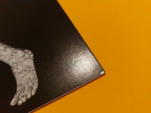 2019 THE MARKED 1 2nd Printing black white cover VF+