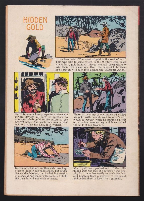 Maverick #7 (Oct 1959) 5.5 FN- Dell Western Comic 