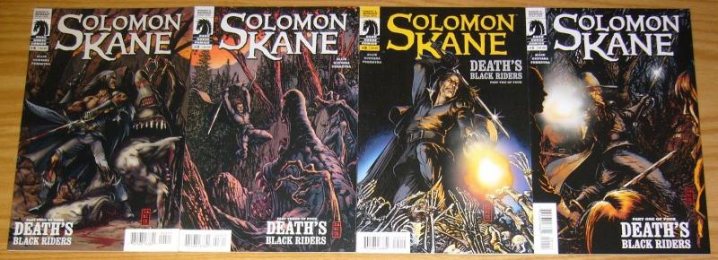 Solomon Kane: Death's Black Riders #1-4 FN/VF complete series - robert e. howard