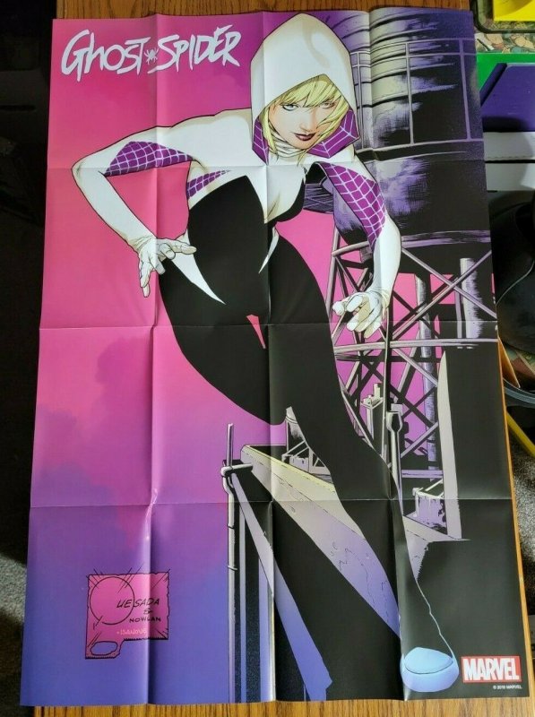 LARGE 36 x 24 Spider-Gwen Ghost Spider Promo Poster 2019 Spider-Man