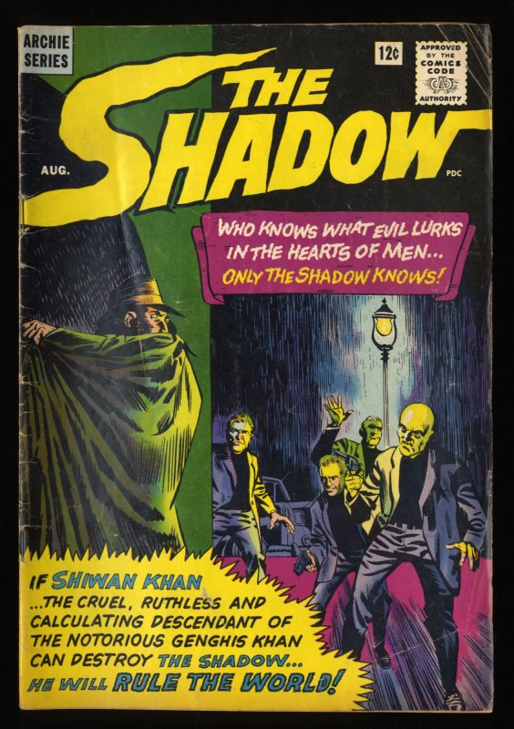 Shadow #1 VG- 3.5 (Archie)