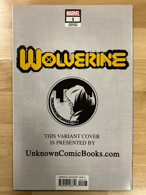 Wolverine #1 Jee-Hyung Lee Virgin Cover (2020)