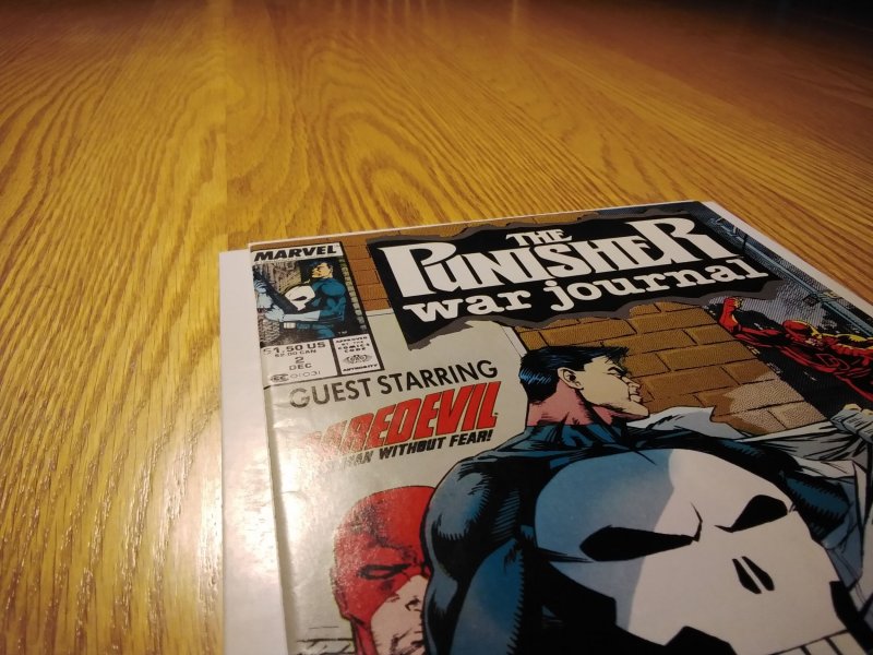 The Punisher War Journal #2 Newsstand (1988)