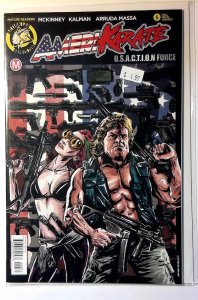 AmeriKarate #5 C (2017) Action Lab Entertainment Var Sam 1st Print Comic Book